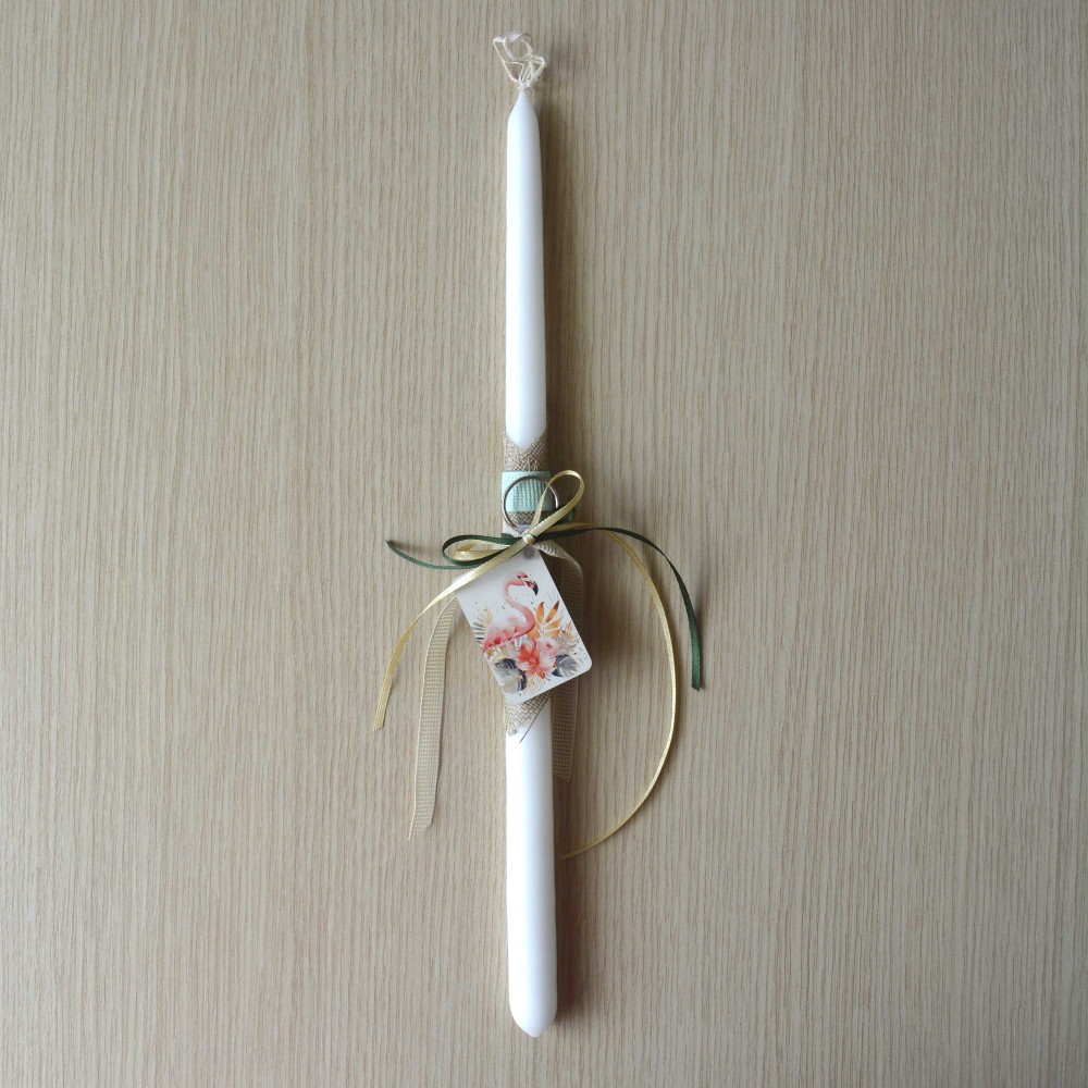 Λαμπάδα Flamingo Πάσχα