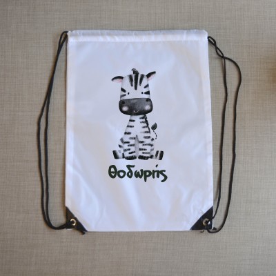 Τσάντα Πλάτης Παιδική Ζέμπρα