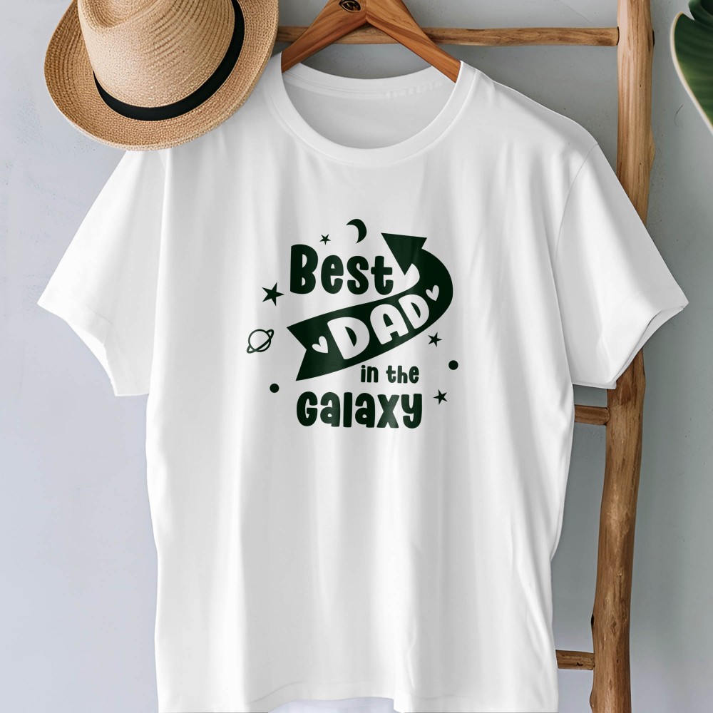 Μπλούζα Αντρική Best Dad in Galaxy Μπλούζες