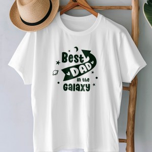 Μπλούζα Αντρική Best Dad in Galaxy Μπλούζες