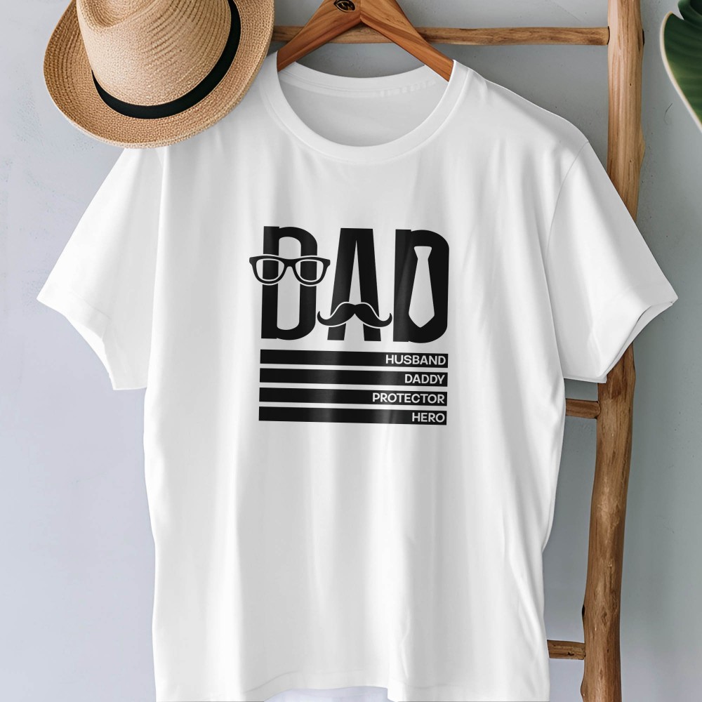 Μπλούζα Αντρική Dad Husband-Daddy-Protector-Hero Μπλούζες