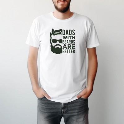 Μπλούζα Αντρική Dads With Beards Are Better