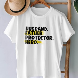 Μπλούζα Αντρική Hysband-Father-Protector-Hero Μπλούζες