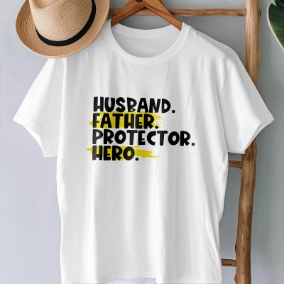 Μπλούζα Αντρική Hysband-Father-Protector-Hero