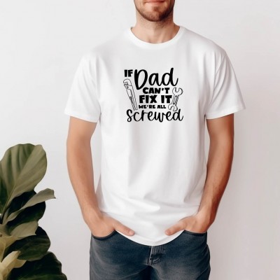 Μπλούζα Αντρική If Dad Can't Fix It
