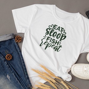 Μπλούζα Αντρική Eat Sleep Fish Repeat Μπλούζες