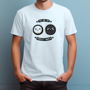 Μπλούζα Αντρική You Are My Perfect Match Μπλούζες