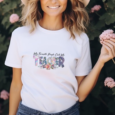 Μπλούζα Γυναικεία My Favorite People Call Me Teacher
