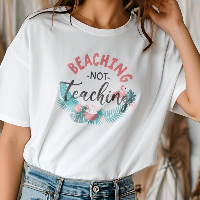 Μπλούζα Γυναικεία Beaching Not Teaching 2