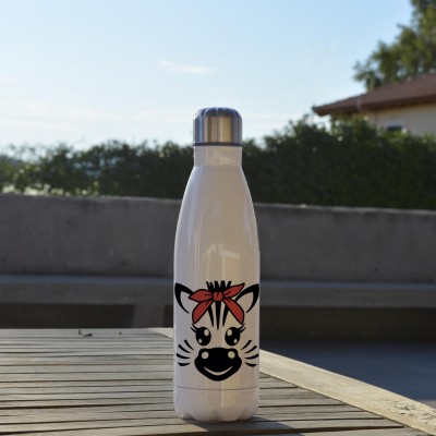 Θερμός Ανοξείδωτος Girly Ζέμπρα