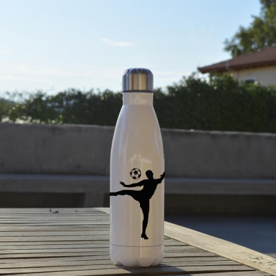 Θερμός Ανοξείδωτος FootBall Silhouette