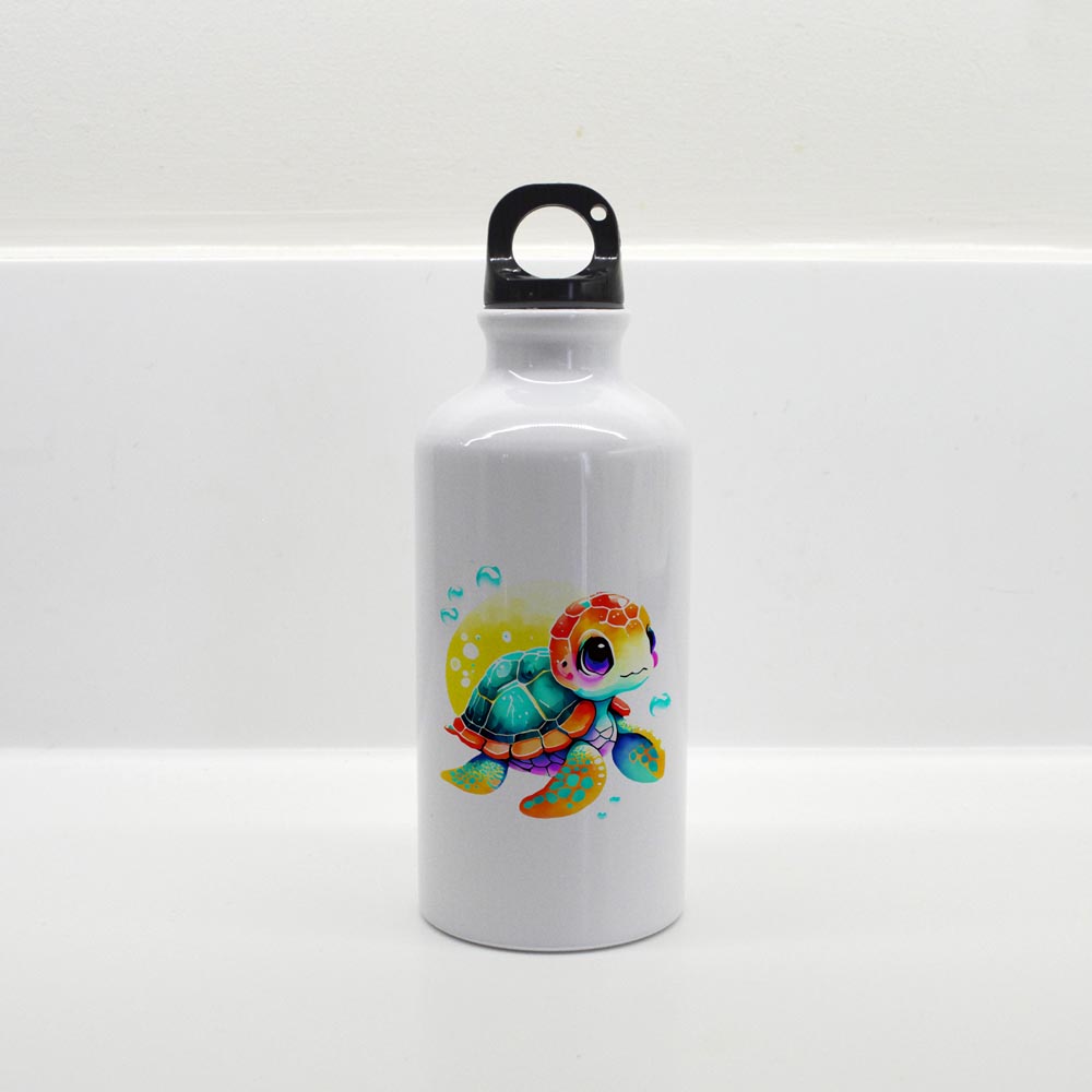 Παγούρι Αλουμινίου με Γάντζο Little Turtle Παιδικά