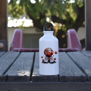 Παγούρι Αλουμινίου με Γάντζο Basketball Παιδικά