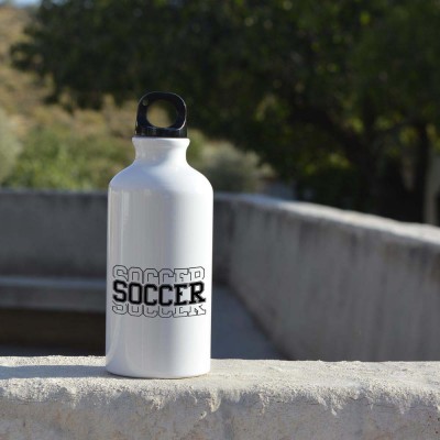 Παγούρι Αλουμινίου με Γάντζο Soccer