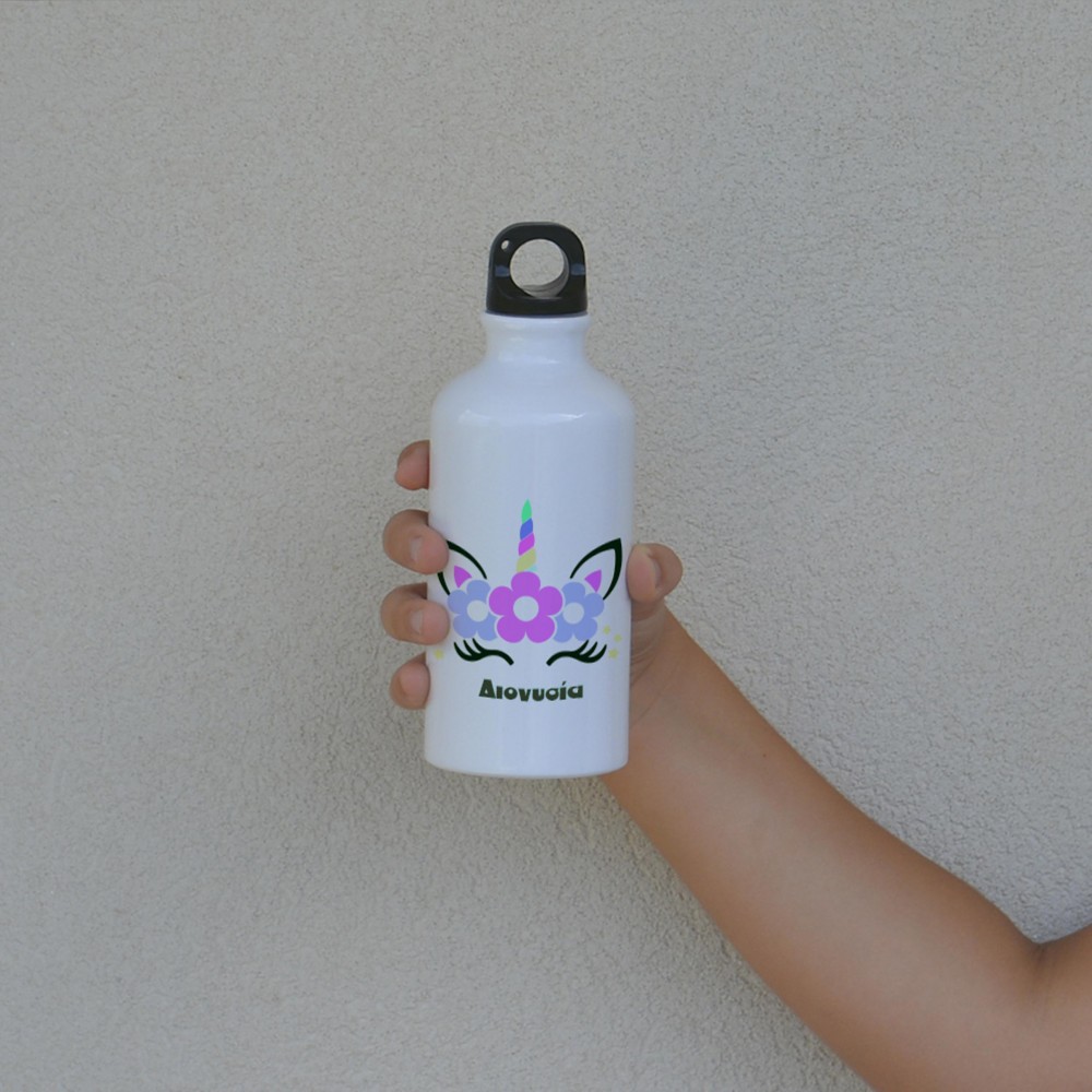 Παγούρι Αλουμινίου με Γάντζο Μονόκερος Παιδικά