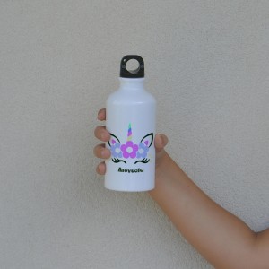 Παγούρι Αλουμινίου με Γάντζο Μονόκερος Παιδικά