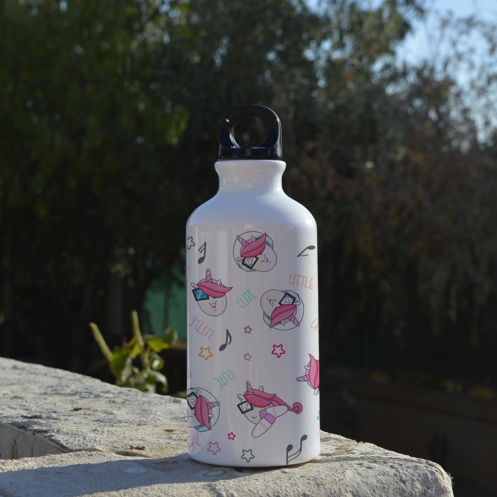 Παγούρι Αλουμινίου με Γάντζο Unicorn Magical Παιδικά