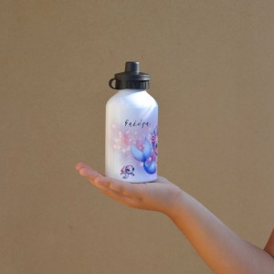 Παγούρι Αλουμινίου με Γάντζο Γοργόνα Παιδικά