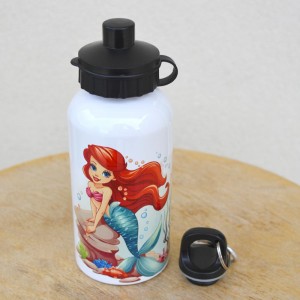 Παγούρι Αλουμινίου με Γάντζο Γοργόνα Ariel Παιδικά