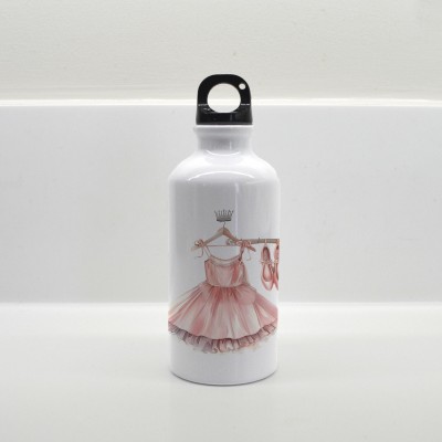 Παγούρι Αλουμινίου με Γάντζο Ballerina Clothes