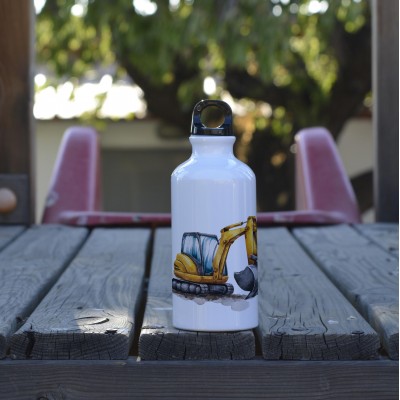 Παγούρι Αλουμινίου με Γάντζο Μπουλντόζα