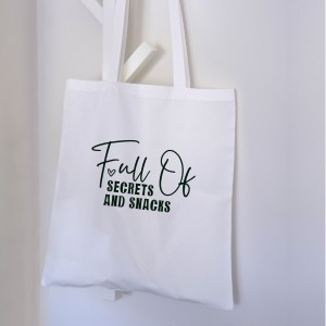 Τσάντα Πάνινη Full of Secrets and Snacks Δώρα