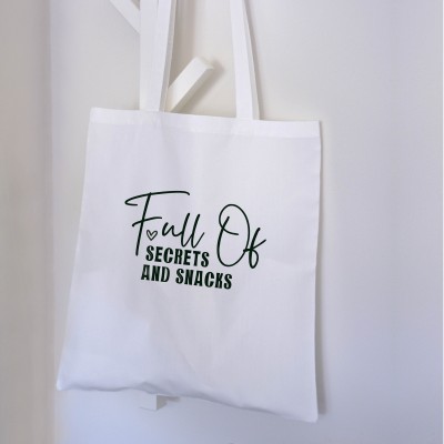 Τσάντα Πάνινη Full of Secrets and Snacks