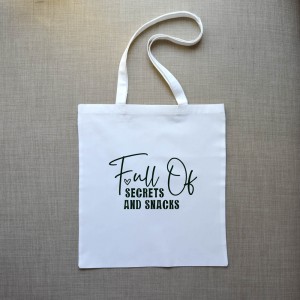 Τσάντα Πάνινη Full of Secrets and Snacks Δώρα