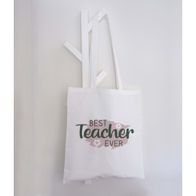 Τσάντα Πάνινη Best Teacher Ever 2