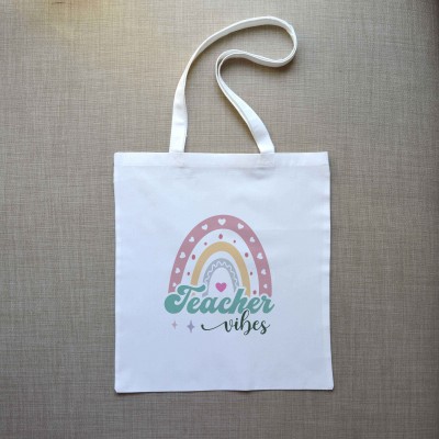 Τσάντα Πάνινη Teacher Vibes