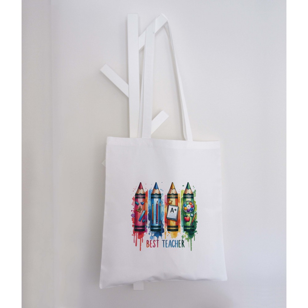 Τσάντα Πάνινη Best Teacher Δώρα