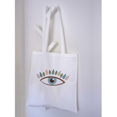 Τσάντα Πάνινη Evil Eye