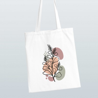 Τσάντα Πάνινη Line Art