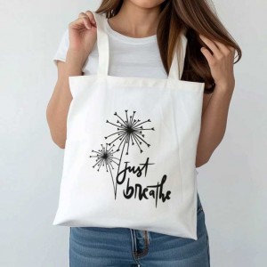 Τσάντα Πάνινη Just Breathe Δώρα