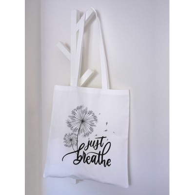 Τσάντα Πάνινη Just Breathe 2