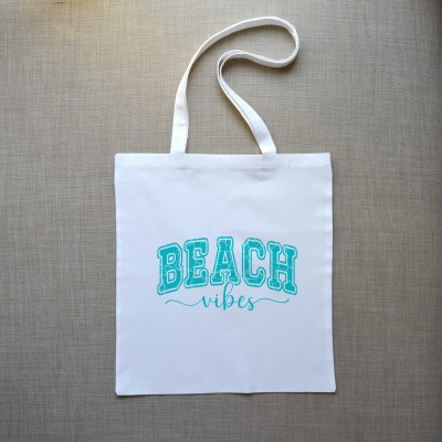 Τσάντα Πάνινη Beach Vibes 2