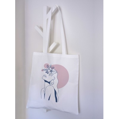 Τσάντα Πάνινη Woman Lines