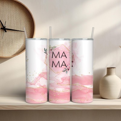 Θερμός Tumbler Mama Ροζ