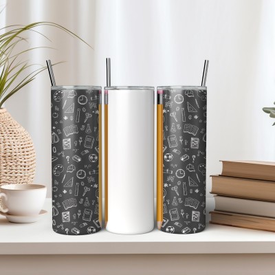 Θερμός Tumbler Teacher Μαυροπίνακας