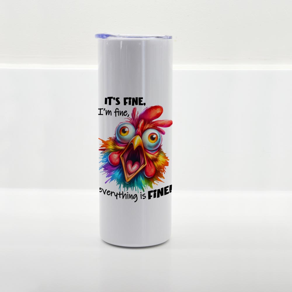 Θερμός Tumbler It's Fine, I'm Fine, Everything Is Fine Θερμός