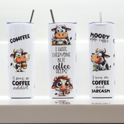 Θερμός Tumbler Crazy Cow