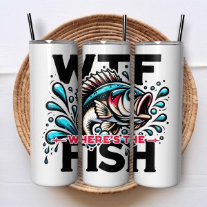 Θερμός Tumbler WTF Fish Θερμός