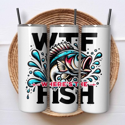 Θερμός Tumbler WTF Fish