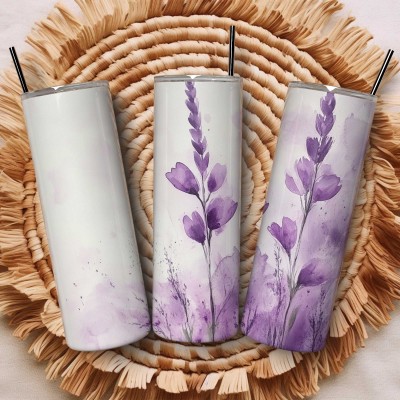 Θερμός Tumbler Λεβάντες