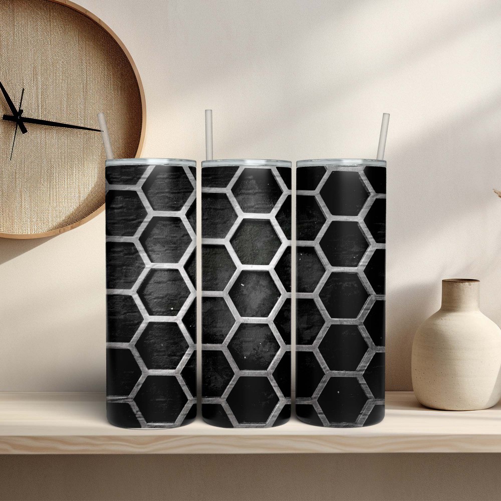 Θερμός Tumbler Μεταλλικό Πλέγμα Θερμός