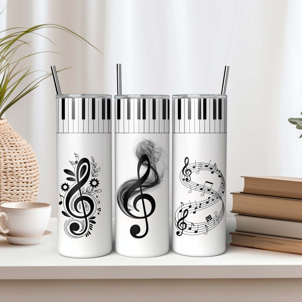 Θερμός Tumbler Piano Notes Θερμός