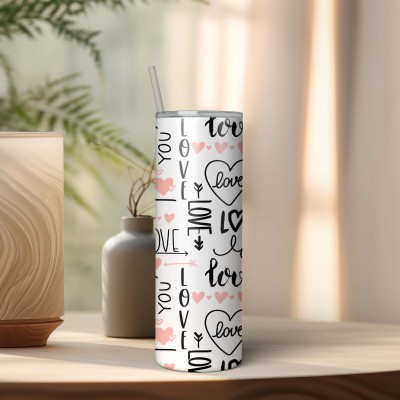 Θερμός Tumbler Love 2