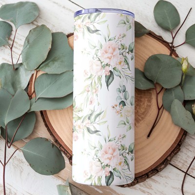Θερμός Tumbler Floral