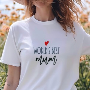 Μπλούζα Γυναικεία World's Best Mom Μπλούζες