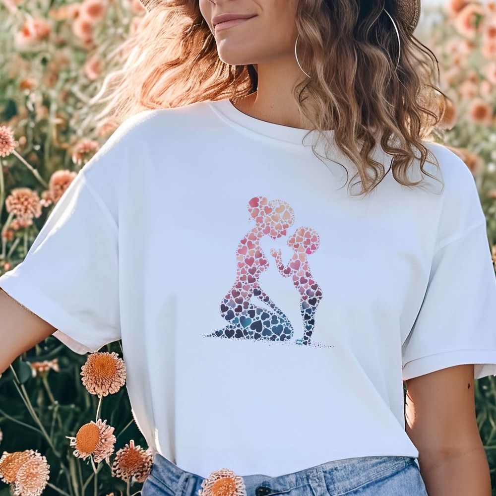 Μπλούζα Γυναικεία Mom with Child Μπλούζες